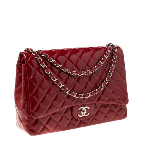 chanel purse red|authentic red chanel bags.